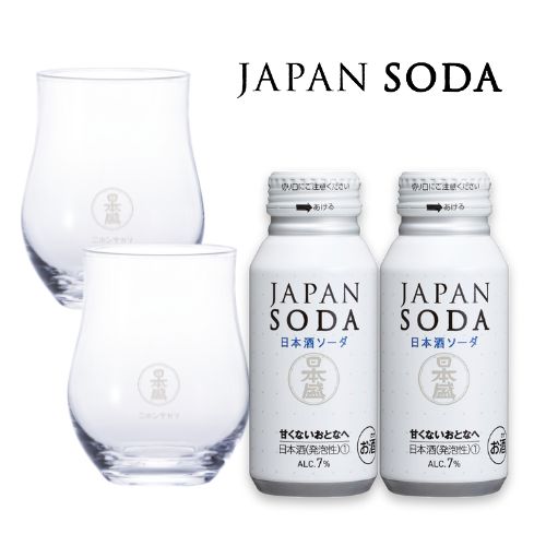 日本盛　JAPAN SODAとグラしゅ