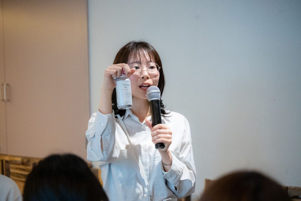 日本盛・はなや香イベントのディスカッションシーン