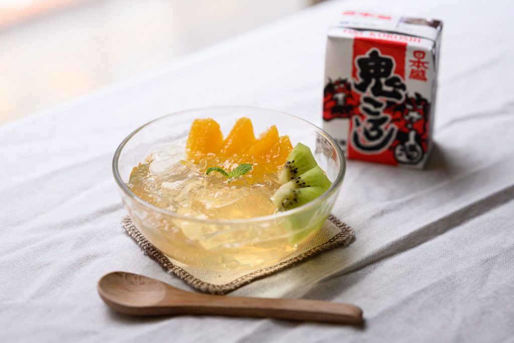 日本盛「鬼ころし」を使った日本酒ゼリー