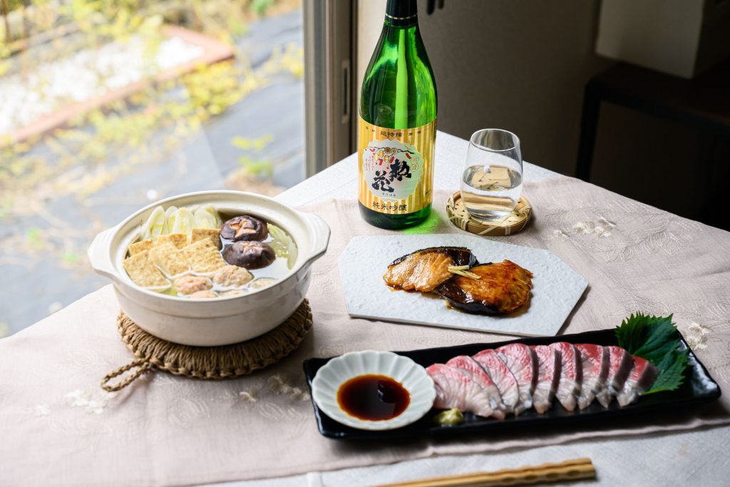 惣花と冬のペアリングメニュー